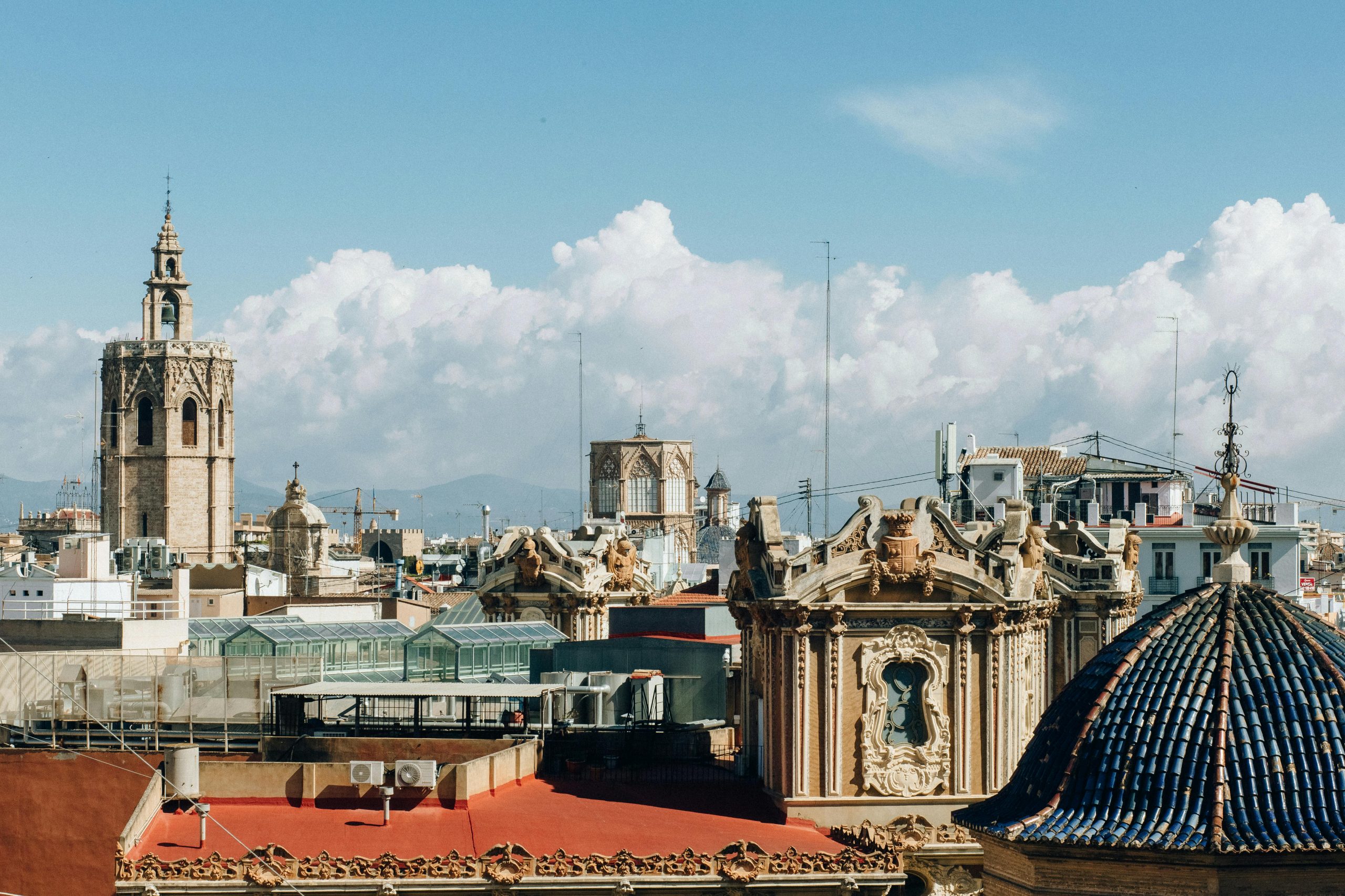 Vistas de la ciudad de Valencia